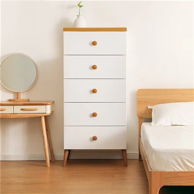 Minimalistiskt klädförvaringsskåp